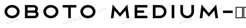 oboto Medium字体转换